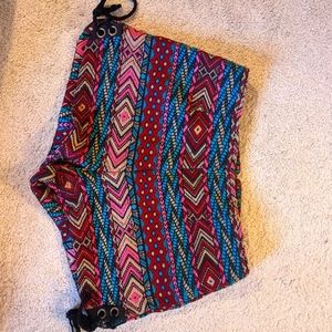 Urban outfitters aztec print shorts